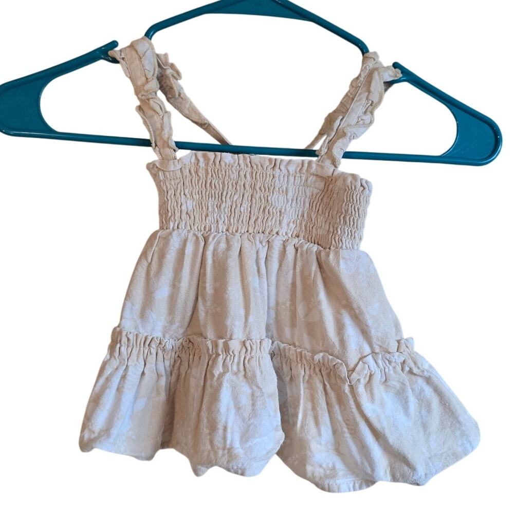 Haute Hippie linen blend floral top size 18 months